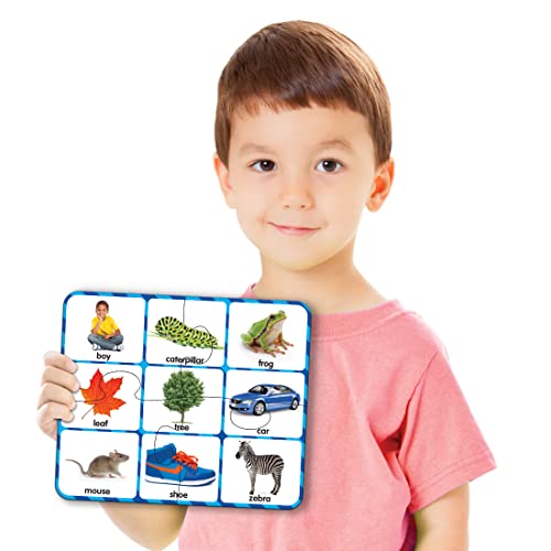 The Learning Journey: Match It! Bingo - Picture Word - Reading Game for Preschool and Kindergarten 36 Picture Word Cards, 9.5' H x 8' W x 0.1' D