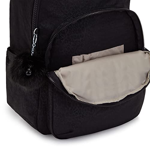 Kipling Women's Seoul 15' Device Backpack, Durable, Roomy with Padded Shoulder Straps, School Bag, Shimmerin Spot, 13.75''L x 17.25''H x 8''D