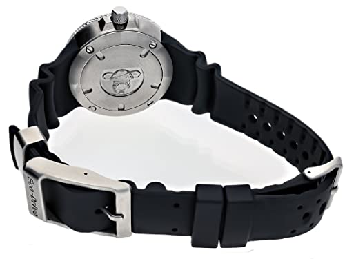 Citizen Men's Eco-Drive Promaster Sea Dive Watch in Stainless Steel with Black Polyurethane strap, Black Dial (Model: BJ8050-08E)