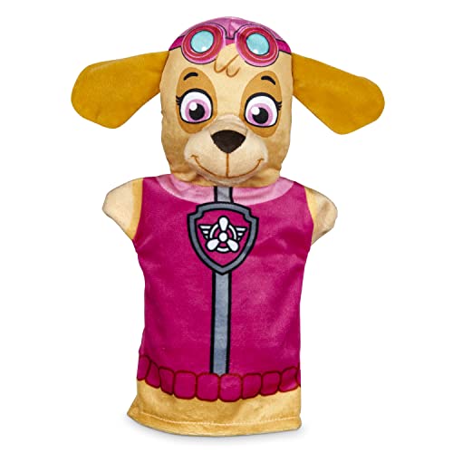 Melissa and Doug PAW Patrol Hand Puppets (4 Puppets, 4 Cards) - PAW Patrol Puppets Pretend Play for Kids