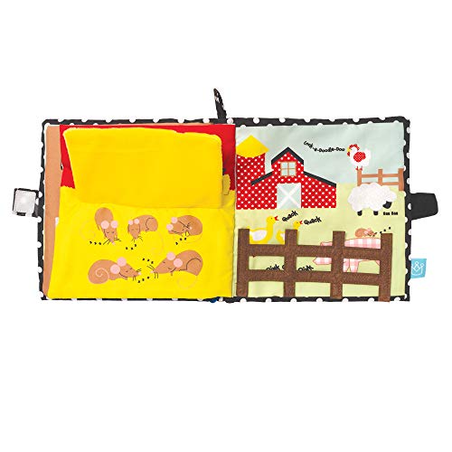 Manhattan Toy Farmyard Friends Soft Activity Book