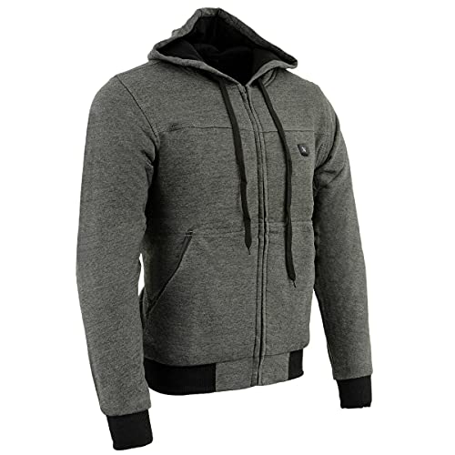 SMALL Milwaukee Performance-Men's Heated Hoodie w/FrontandBack Heating Elements-BATTERY PACK INCLUDED-GREY