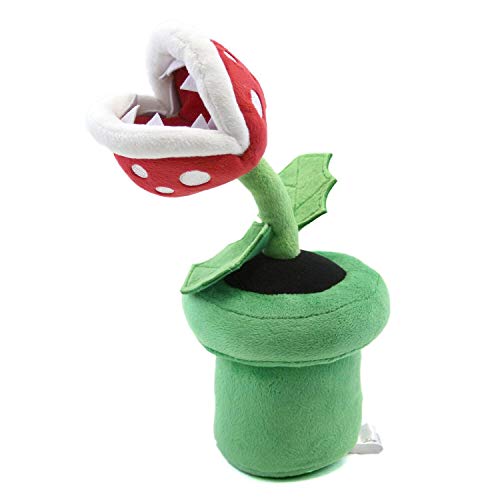 Little Buddy Super Mario All Star Collection 1594 Piranha Plant Stuffed Plush, 9', 156 months to 180 months