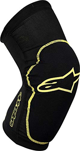 Alpinestars Paragon Knee Guard, Black Yellow, 2XS