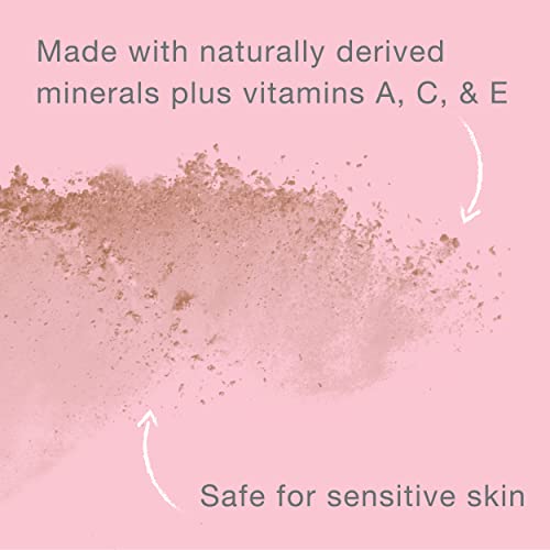 Neutrogena Mineral Sheers Lightweight Loose Powder Makeup Foundation with Vitamins A, C, and E, Sheer to Medium Buildable Coverage, Skin Tone Enhancer, Face Redness Reducer, Classic Ivory 10.19 oz