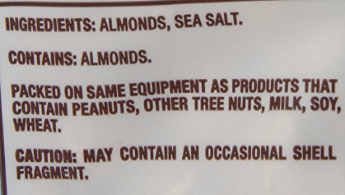 Back to Nature Nuts, Non-GMO Sea Salt Roasted California Almonds, 9 Ounce (Pack of 9)