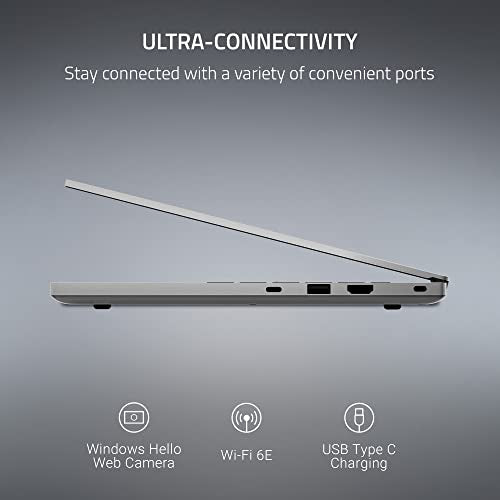 Razer Blade 14 Gaming Laptop: AMD Ryzen 9 6900HX - NVIDIA GeForce RTX 3070 Ti - 14' QHD 165Hz - 16GB DDR5 RAM - 1TB PCIe SSD - Windows 11 - Ultra-Thin - CNC Aluminum - Chroma RGB - Mercury