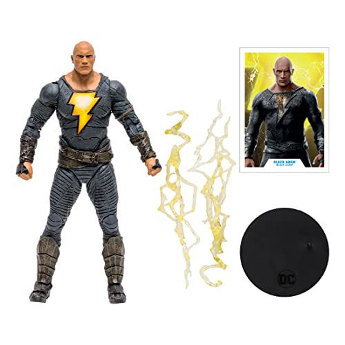 McFarlane Toys DC Black ADAM Movie 7IN Figures - Black ADAM (Hero Costume)