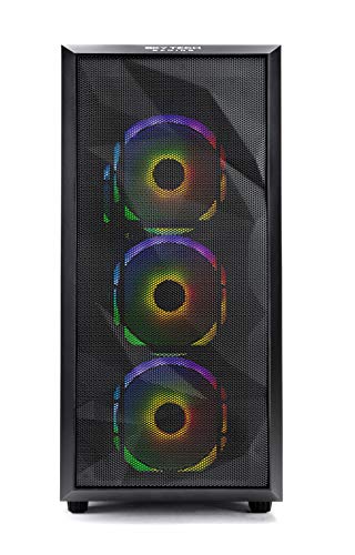 Skytech Chronos Gaming PC Desktop - AMD Ryzen 9 3900X, RTX 3080 10GB, 16GB DDR4, 1TB Gen4 SSD, 360mm AIO, 850W, Black