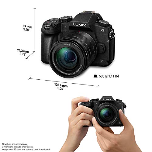 Panasonic LUMIX G85 4K Digital Camera, 12-60mm Power O.I.S. Lens, 16 Megapixel Mirrorless Camera, 5 Axis In-Body Dual Image Stabilization, 3-Inch Tilt and Touch LCD, DMC-G85MK (Black)