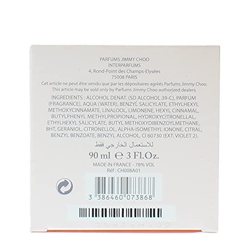 JIMMY CHOO L'eau 3.0oz Eau de Toilette Spray