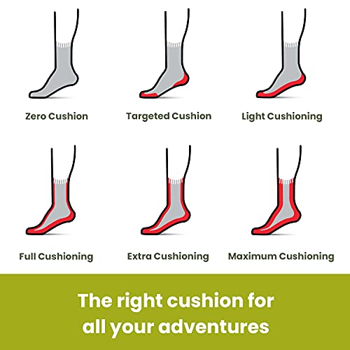 Smartwool Hike Classic Edition Extra Cushion Crew Socks, Black, Medium