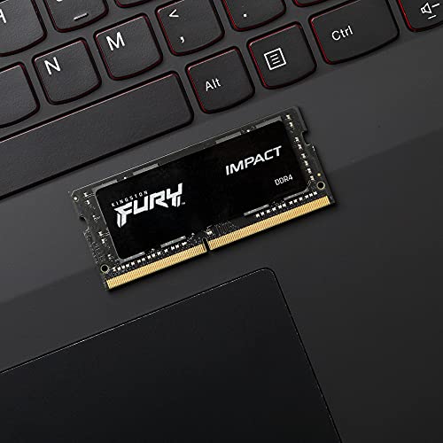 Kingston FURY Impact 32GB (2x16GB) 2666MT/s DDR4 CL16 Laptop Memory Kit of 2 | Intel XMP | AMD Ryzen | Plug n Play | Low Power Consumption | KF426S16IBK2/32.