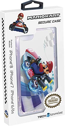 RDS Industries Officially Licensed Nintendo iPhone Case Mario Kart for iPhone 6/6S, 7, 8