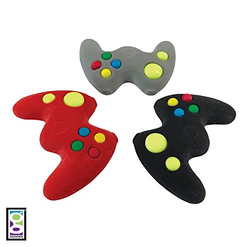 Raymond Geddes Game Controller Erasers for Kids (Pack of 24)