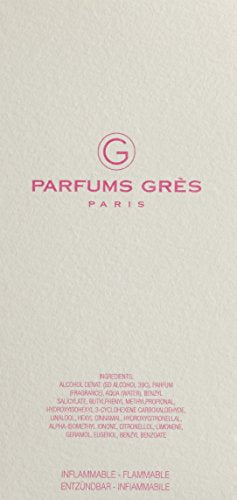 Parfums Gres Cabotine Rose Edt for Women 3.4 Oz/ 100 Ml, 3.4 Fl Oz