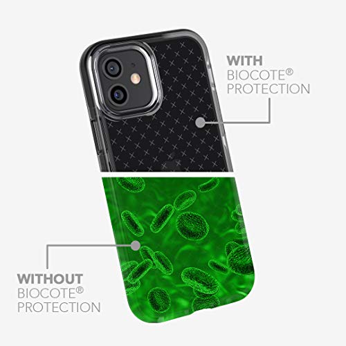 tech21 Evo Wallet Phone Case for Apple iPhone 12 Mini 5G with 12 ft. Drop Protection, Black