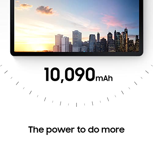 SAMSUNG Galaxy Tab S7 FE 12.4” 256GB WiFi Android Tablet w/ Large Screen, Long Lasting Battery, S Pen Included, Multi Device Connectivity, US Version, 2021, Mystic Silver