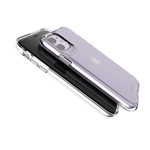 ZAGG Gear4 Crystal Palace Compatible with iPhone 11 Case, Advanced Impact Protection with Integrated D3O Technology, Anti-Yellowing, Phone Cover – Transparent