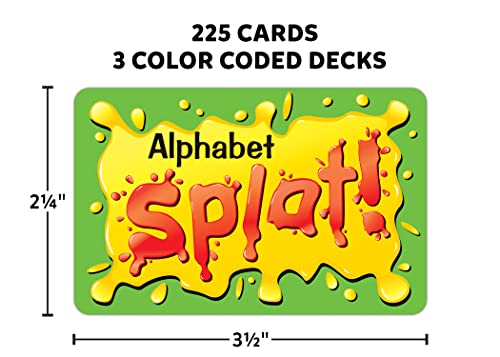 Teacher Created Resources Alphabet Splat Game 6 5/8' x 3 5/8' x 1 1/4'