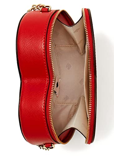 Kate Spade New York love shack mini heart crossbody bag (Cherry)