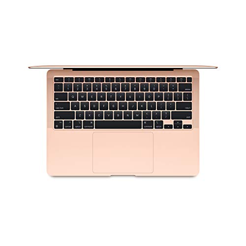 Apple 2020 MacBook Air Laptop M1 Chip, 13' Retina Display, 8GB RAM, 256GB SSD Storage, Backlit Keyboard, FaceTime HD Camera, Touch ID. Works with iPhone/iPad; Gold