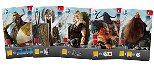 Paladins of The West Kingdom Strategy Board Game, 1-4 Players, Ages 12 and Up, 90-120 Min Play Time, Most Victory Points Win, Build Outposts, Fortifications, Commission Monks, and Confront Outsiders