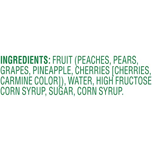 DEL MONTE Fruit Cocktail in Heavy Syrup, Canned Fruit, 12 Pack, 15.25 oz Can