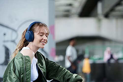 Sony Extra BASS Noise Cancelling Headphones, Wireless Bluetooth Over The Ear Headset with Microphone and Alexa Voice Control, WH-XB910NB.CE7 - Onyx Black