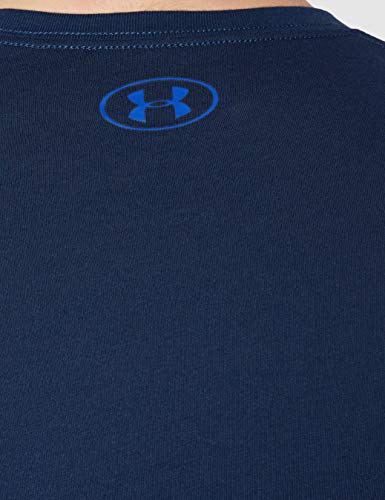 Under Armour mens Global Foundation Short-sleeve T-shirt , Academy Blue (408)/Royal Blue , Large