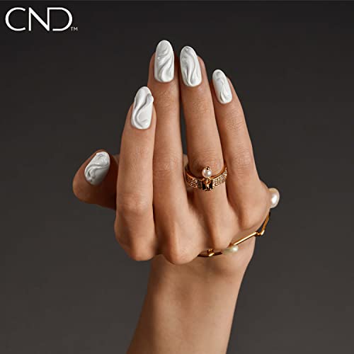 CND Vinylux Longwear White Nail Polish, Gel-like Shine and Chip Resistant Color, 0.5 Fl Oz