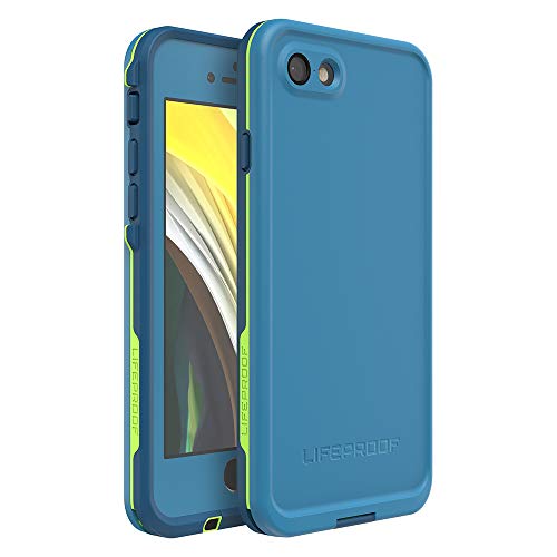 LifeProof FRĒ SERIES Waterproof Case for iPhone SE (2nd gen - 2020) and iPhone 8/7 (NOT PLUS) - Retail Packaging - BANZAI (COWABUNGA/WAVE CRASH/LONGBOARD)