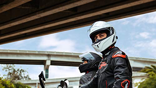 Sena Outrush Modular Smart Helmet (Gloss White, Small) (OUTRUSH-GW00S)