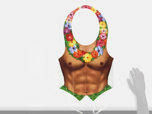 Pkgd Plastic Hula Hunk Vest Party Accessory (1 count) (1/Pkg)