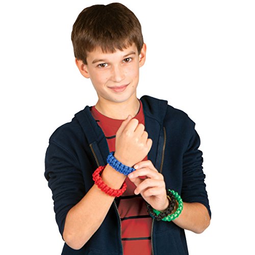 Creativity for Kids Make Your Own Paracord Wristbands - Makes 8 Bracelets
