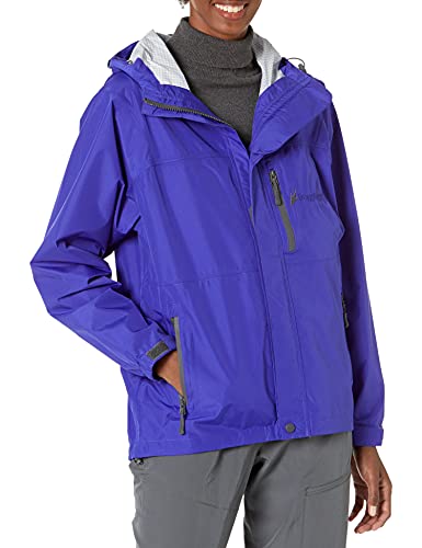 FROGG TOGGS Women's Java Toadz 2.5 Ultra Light Waterproof Breathable Rain Jacket, Purple, X-Large