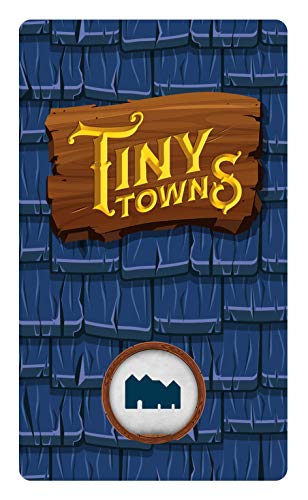 Tiny Towns - Award-winning Board Game, Base Set, 1-6 Players, 45-60 min Play Time, Strategy Board Game for Ages 14 and Up, Cleverly Plan and Construct a Thriving Town, Alderac Entertainment Group (AEG)