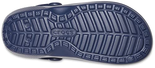 Crocs Classic Lined Clog Navy/Charcoal Men's 3, Women's 5 Medium