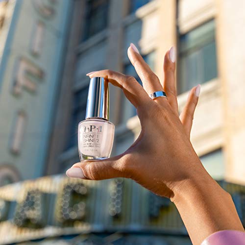 OPI Infinite Shine 2 Long-Wear Lacquer, Movie Buff, Pink Long-Lasting Nail Polish, Hollywood Collection, 0.5 fl oz