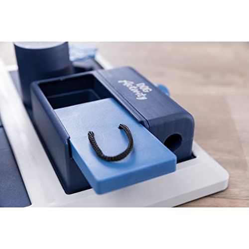 TRIXIE Dog Activity Poker Box 2 Strategy Game, Level 2, Dog Puzzle Toy, Dog Treat Puzzle, Interactive Play, Enrichment Toys, Slow Feeder