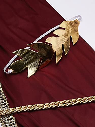 Forum Novelties Men's Plus-Size Extra Big Fun Mighty Caesar Costume, Red/White, 3X-Large