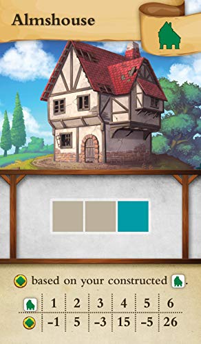 Tiny Towns - Award-winning Board Game, Base Set, 1-6 Players, 45-60 min Play Time, Strategy Board Game for Ages 14 and Up, Cleverly Plan and Construct a Thriving Town, Alderac Entertainment Group (AEG)