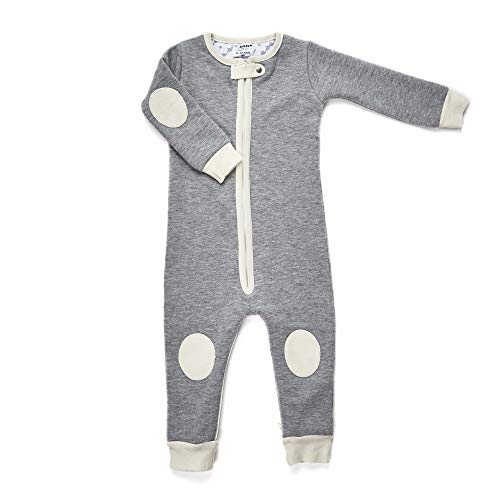 baby deedee 1 Piece Cotton, Velour Long Sleeve Footless Romper Pajama, Dream Catcher, 3-6 Months