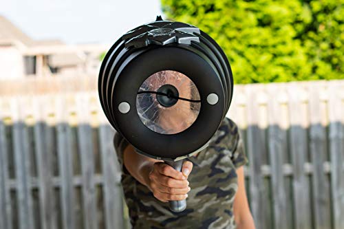 Can You Imagine Airzooka Toy (Black/Silver). Blows Balls of Air.