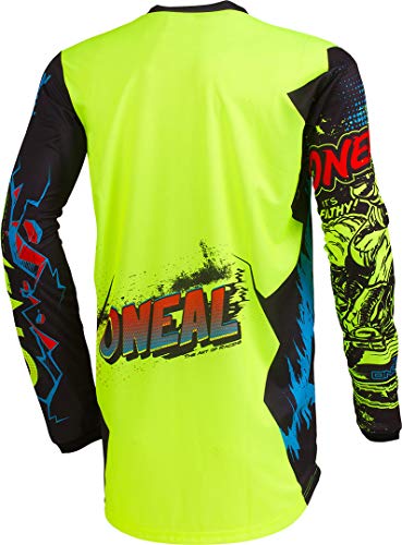 O'Neal 001E-903 Men's Element Villain Jersey (Neon Yellow, Medium)