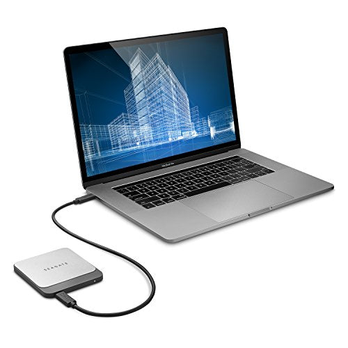 Seagate 500 GB Fast SSD Portable External Solid State Drive for PC and Mac (STCM500401)