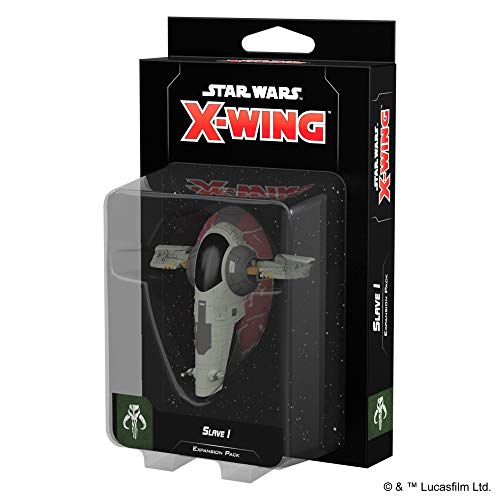 Star Wars X-Wing 2nd Edition Miniatures Game Slave I EXPANSION PACK | Strategy Game for Adults and Teens | Ages 14+ | 2 Players | Average Playtime 45 Minutes | Made by Atomic Mass Games