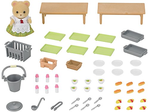 Calico Critters School Lunch Set, 3 inches