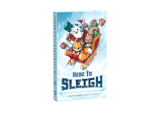 Here to Sleigh Holiday Expansion Pack - Designed to be Added to Your Here to Slay Base Game