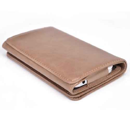 Kroo Men's Wallet for Smartphone up to 5-inch - Carrying Case - Frustration-Free Packaging - Grey'